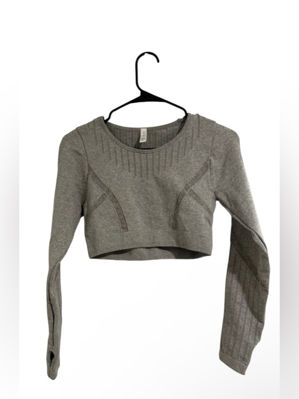 Athletic Set Gray Ribbed